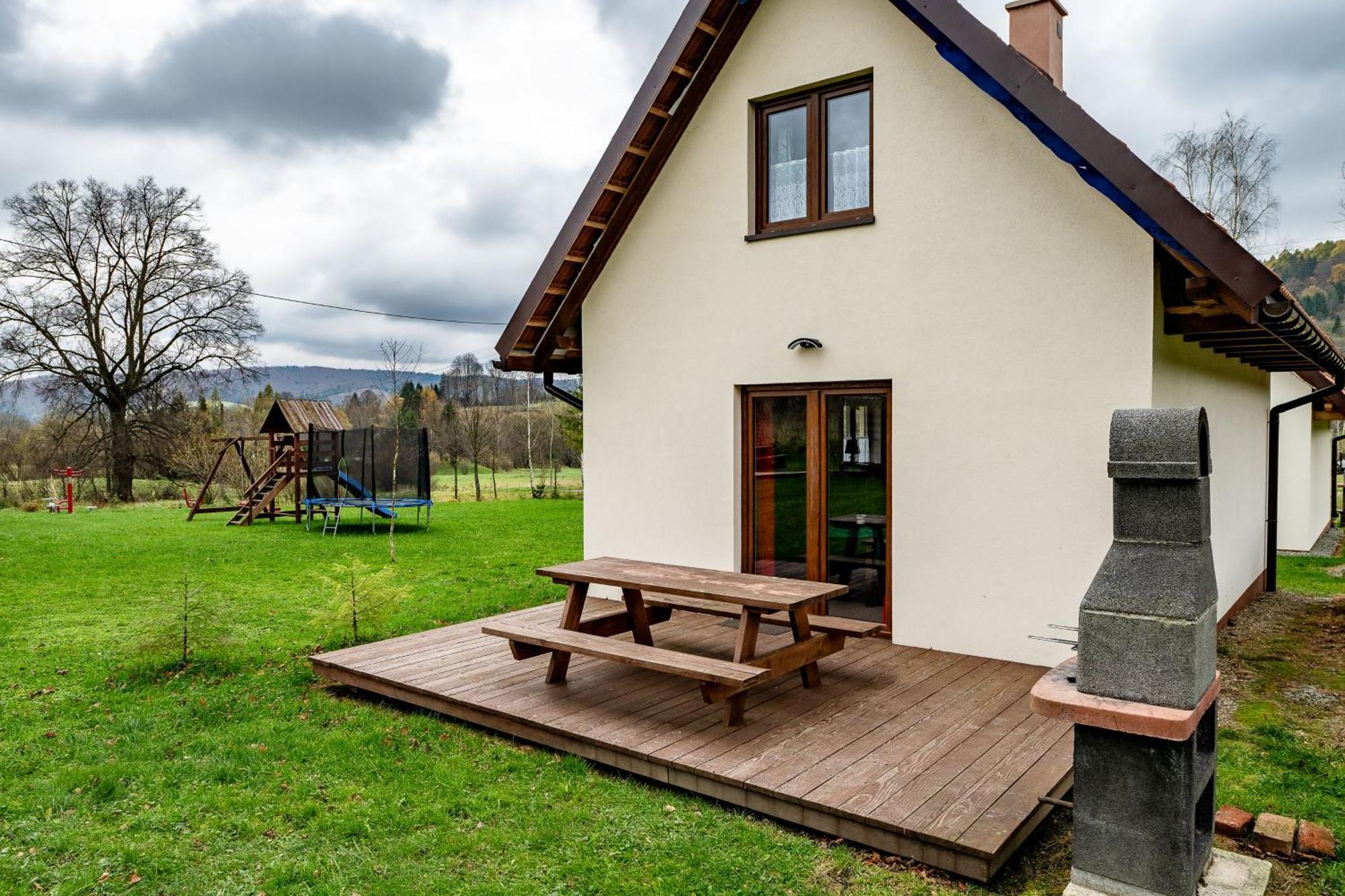 Ferienwohnung Bieszczadzkie Brzegi Ustrzyki Dolne Exterior foto