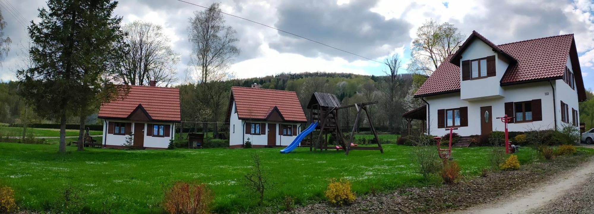 Ferienwohnung Bieszczadzkie Brzegi Ustrzyki Dolne Exterior foto
