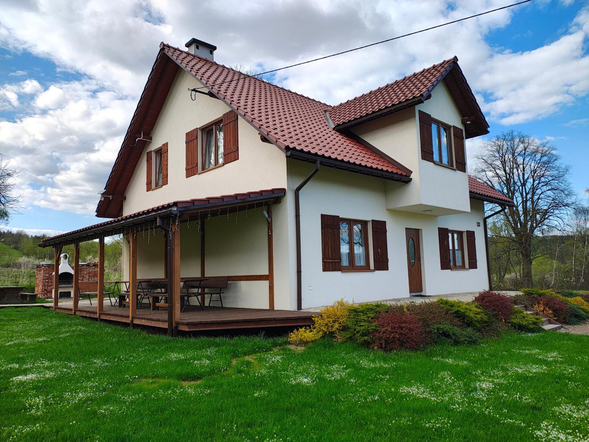 Ferienwohnung Bieszczadzkie Brzegi Ustrzyki Dolne Exterior foto